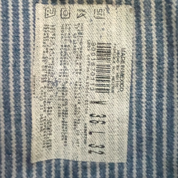 *SOLD* Stripped dickie overalls - Picture 2 of 11